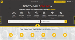 Desktop Screenshot of bentonvilleonline.us